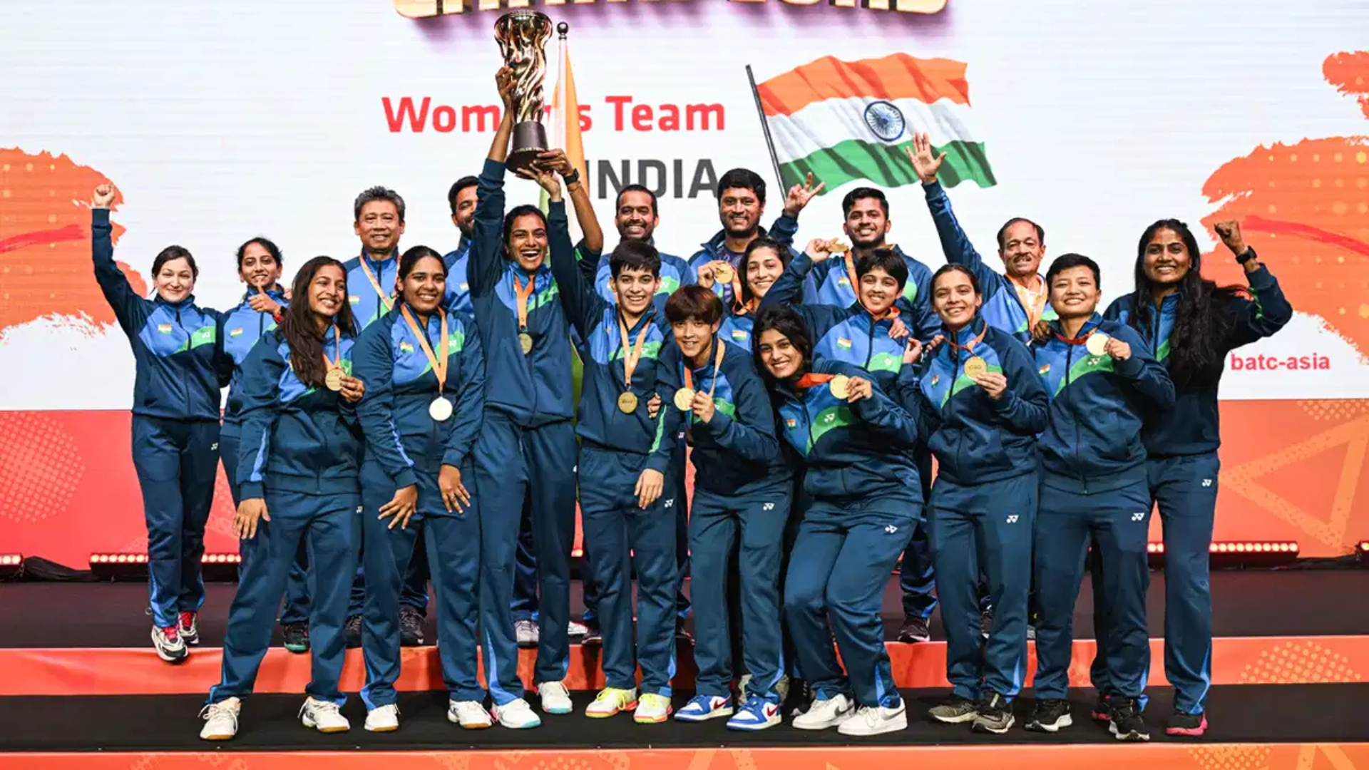 Indian women's team script history, win maiden Badminton Asia Championships title